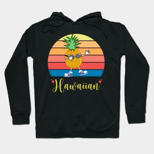 Pineapple Hawaiian Tropical Hoodie